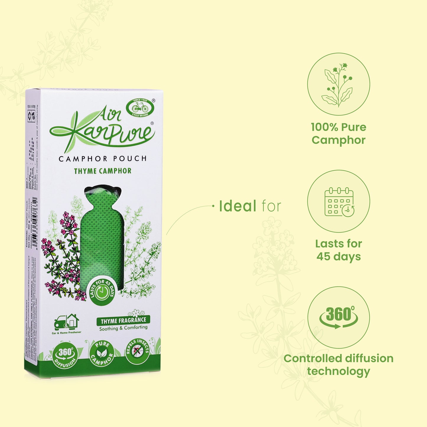 Thyme Camphor Pouch