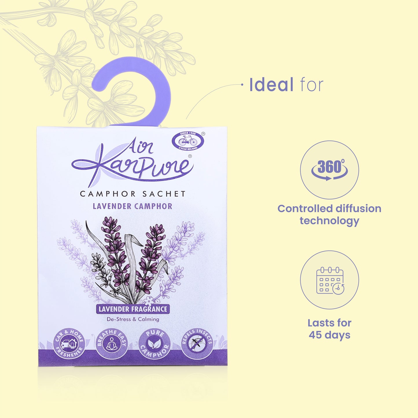 Lavender Camphor Sachet