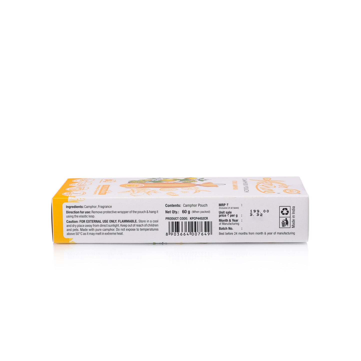 Citrus Camphor Pouch