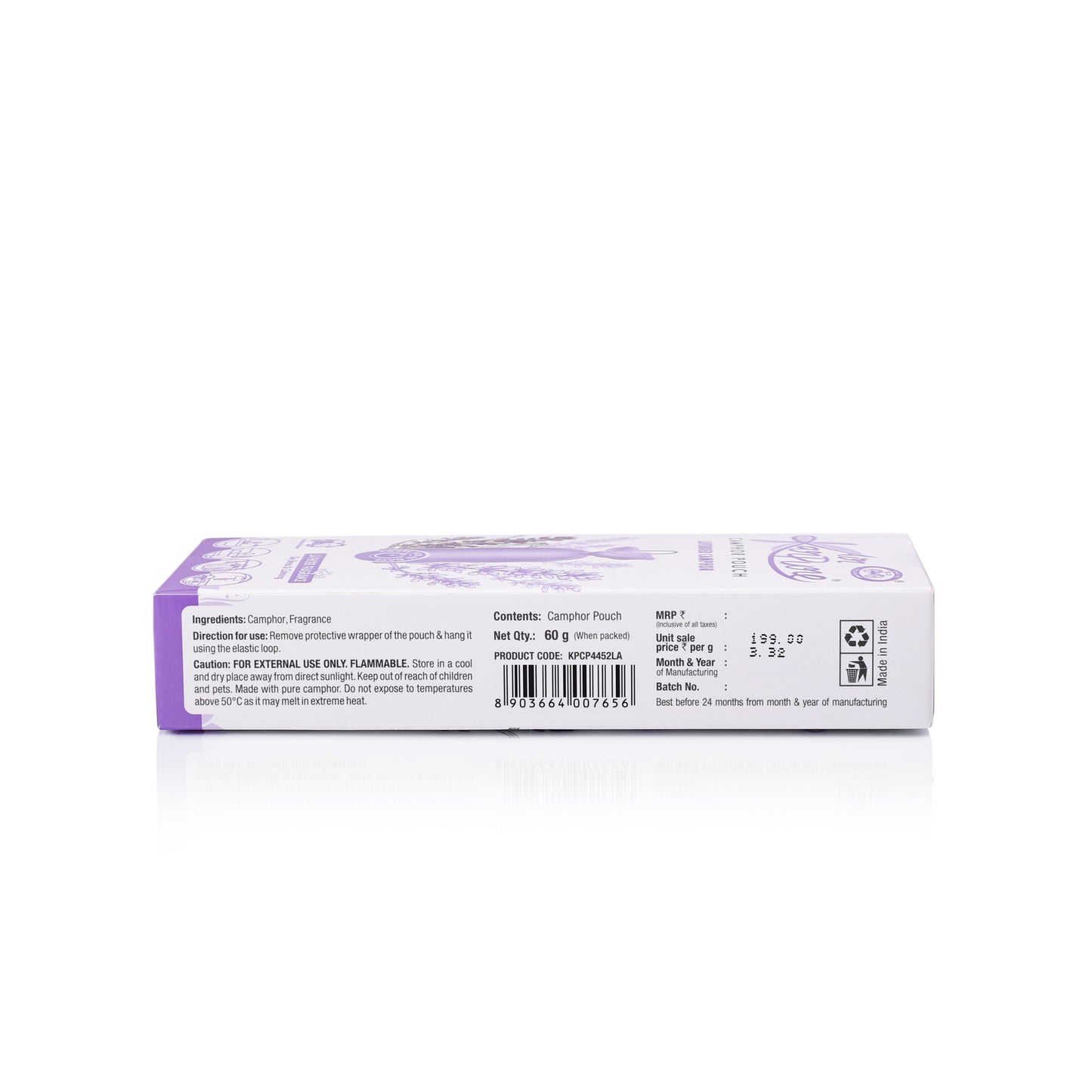 Lavender Camphor Pouch