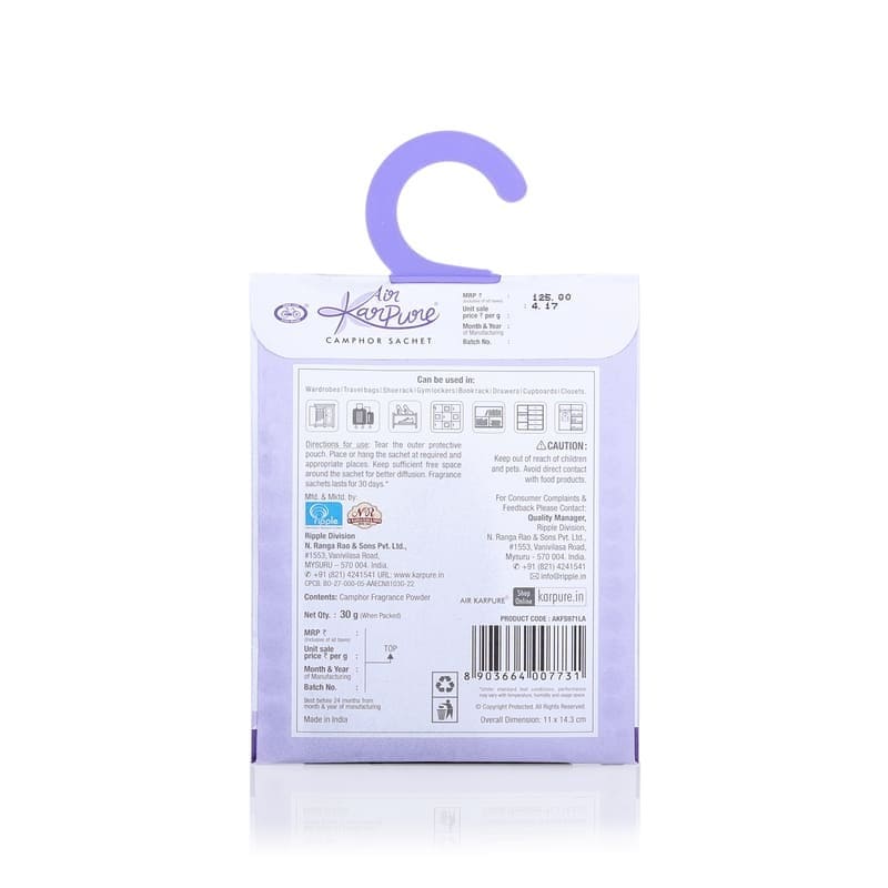 Lavender Camphor Sachet