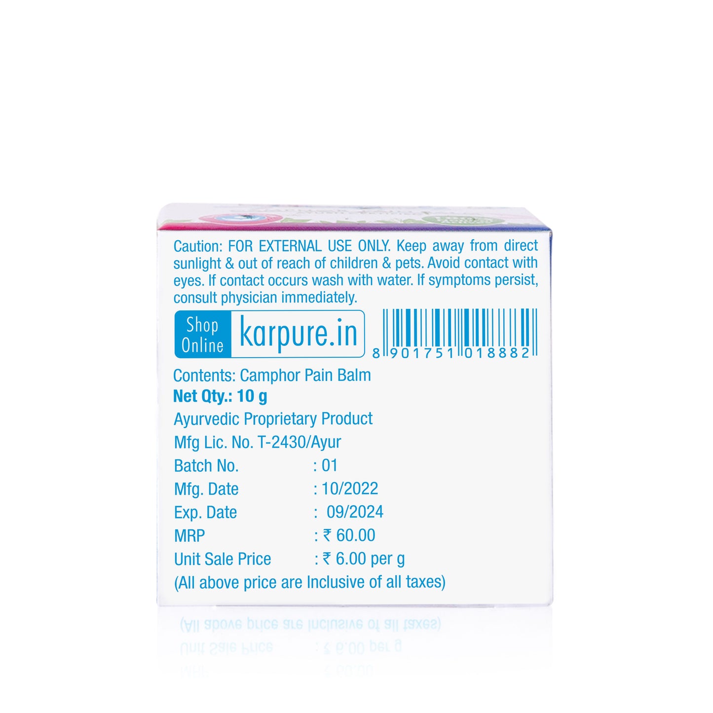 Camphor Pain Balm